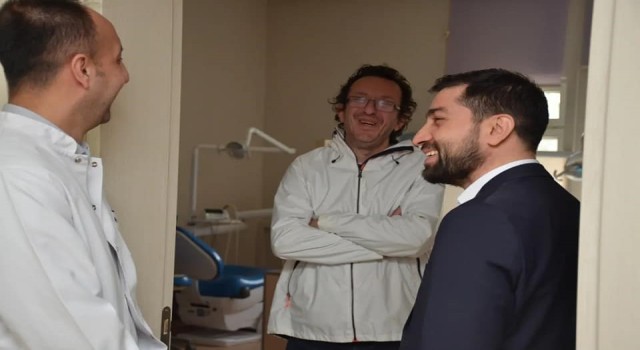 Müdür Damkacı devlet hastanesinde inceleme yaptı