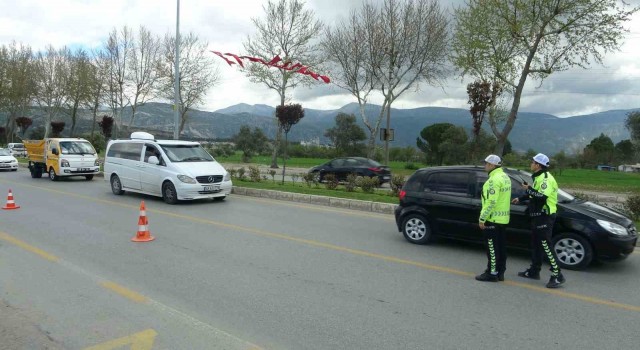 Muğlada drone ile trafik denetimi gerçekleştirildi