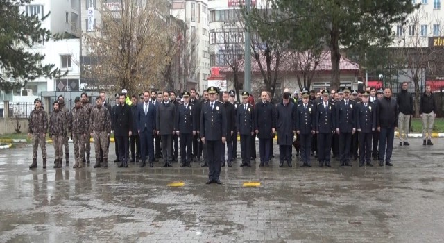 Muşta Türk Polis Teşkilatının 178inci kuruluş yıl dönümü