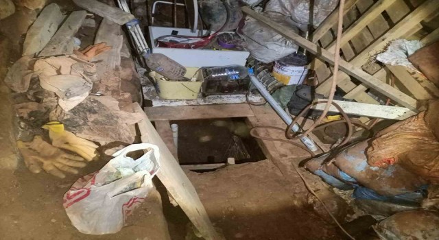 Nallıhanda tarihi kilisede kaçak kazı yapan 7 kişi gözaltına alındı