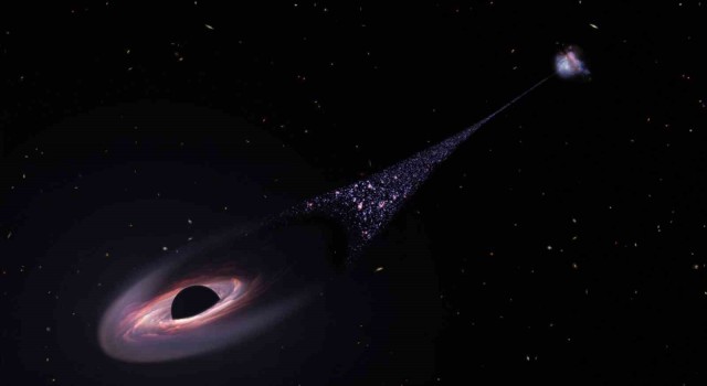 NASA'dan kara delik keşfi: “20 milyon güneş ağırlığında, görünmez canavar”