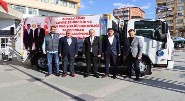 Nazilli Belediyesinin filosuna 2 araç daha katıldı