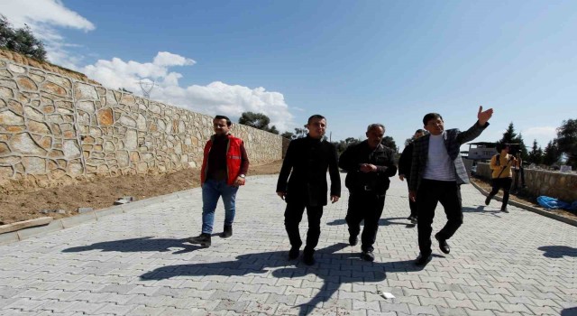 Nazilli Eğriboyun Mezarlığında 32 bin metrekarelik çalışmada sona gelindi
