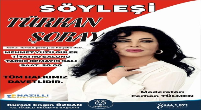 Nazilli Yeşilçamın Sultanını ağırlayacak