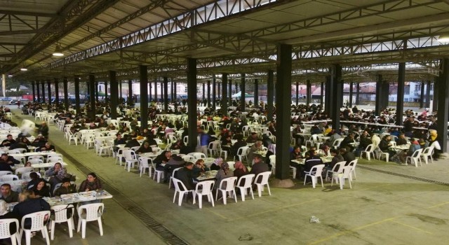 Nazillide iftar programı Sümer Mahallesinde gerçekleştirildi