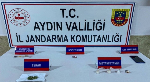 Nazillide uyuşturucu satıcısı yakalandı