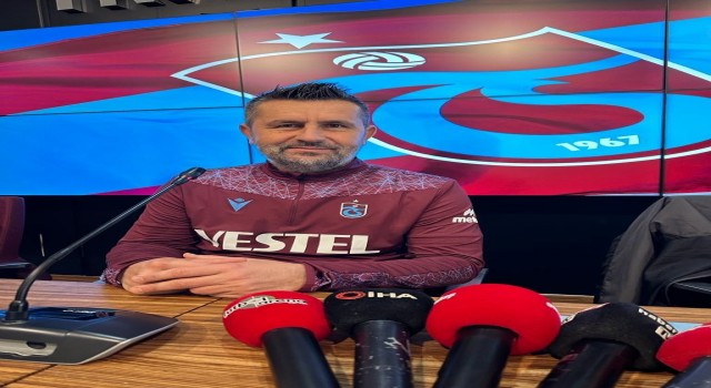 Nenad Bjelica: “Trabzonsporun bugününün dününden iyi olması için mücadele edeceğiz”
