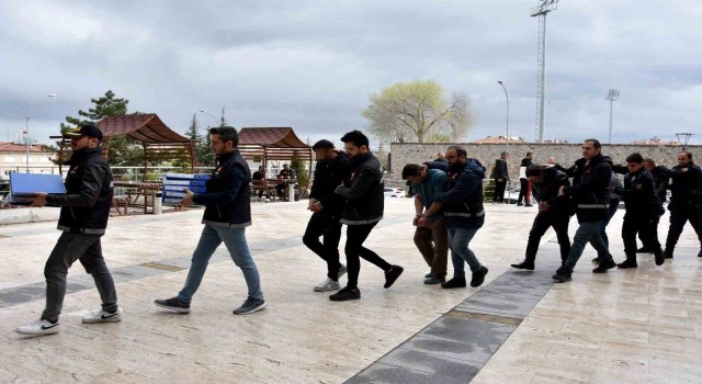 Nevşehirdeki ‘Kökünü Kurutma Operasyonunda 30 tutuklama