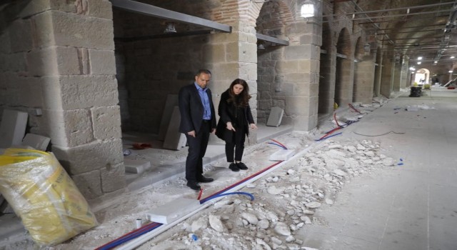 Niğdenin Tarihi Bedesteni Kent Müzesine dönüştürülüyor