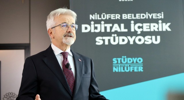 Nilüferin Dijital İçerik Stüdyosu kapılarını açtı