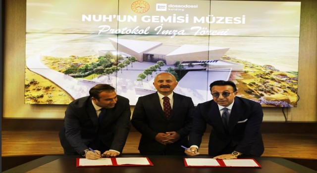 Nuhun Gemisi Müzesi için imzalar atıldı