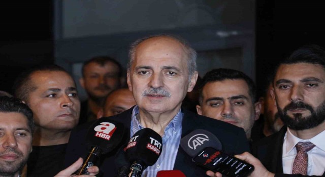 Numan Kurtulmuş: AK Parti ilçe binasına yapılan bu saldırıyı şiddetle kınıyorum”