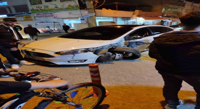 Nusaybinde trafik kazası: 2 yaralı