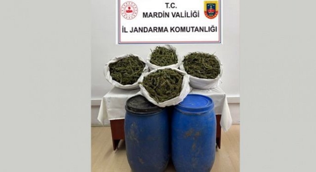 Nusaybinde uyuşturucu tacirlerine darbe