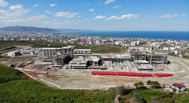 Ordu Şehir Hastanesinin yüzde 85i tamamlandı