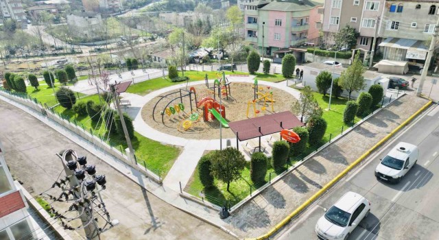 Orhan Alimoğlu Parkı yenilendi