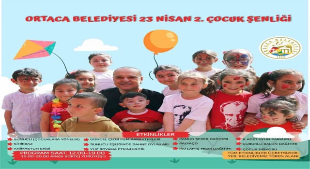 Ortacada 23 Nisan şenliği