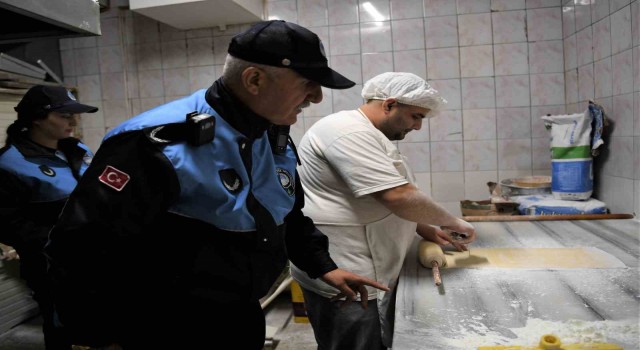 Osmangazide bayram öncesi tatlı imalathanelerine sıkı denetim