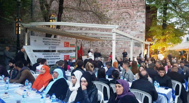Osmangaziden Filibede kardeşlik iftarı