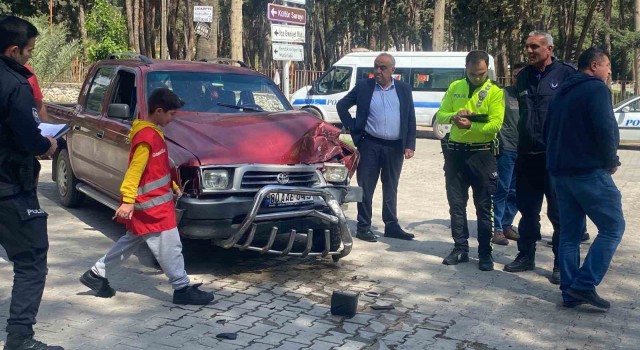 Osmaniyede trafik kazası: 2 yaralı