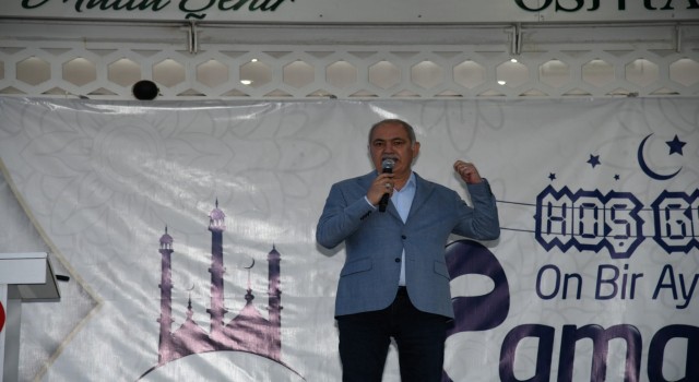 Osmaniyede afetzedeler mahalle iftarında buluştu