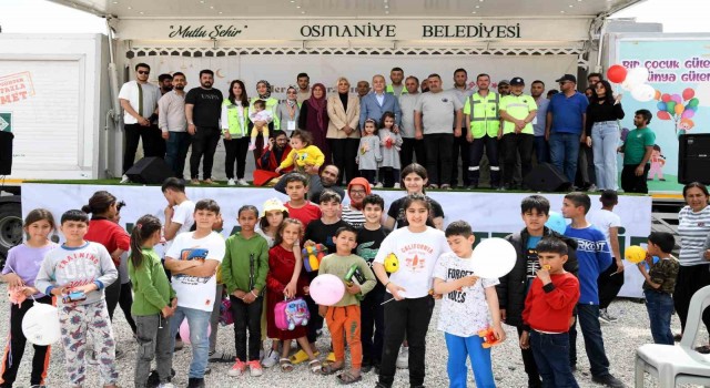 Osmaniyede bayramda, depremzede çocuklara özel etkinlik
