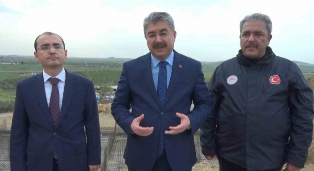 Osmaniyede deprem konutları yükseliyor
