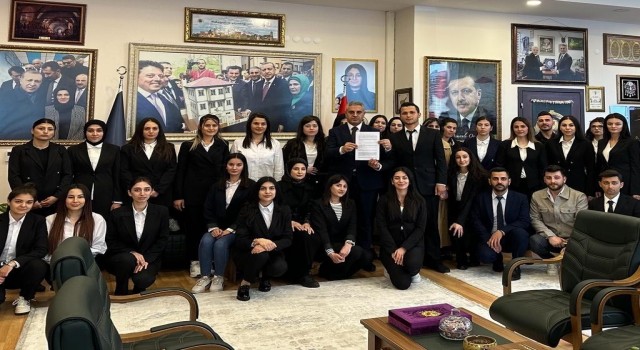 Polis Meslek Eğitim Merkezi 29. dönem yedek adaylarından Canpolata ziyaret