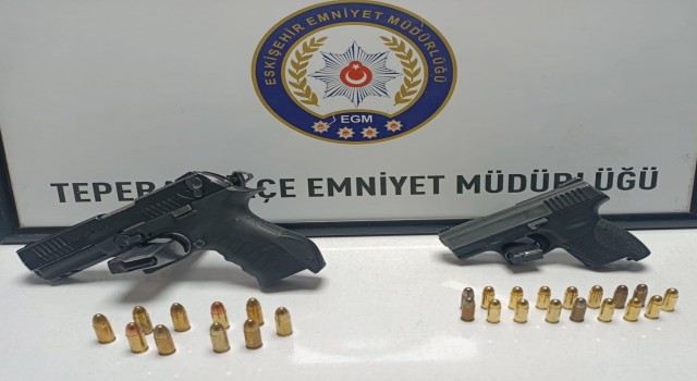 Polis Tepebaşında şüphelilere göz açtırmadı 6 şahsa işlem yaptı