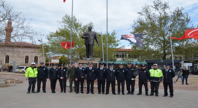 Polis Teşkilatının kuruluş yıl dönümü Gömeçte kutlandı