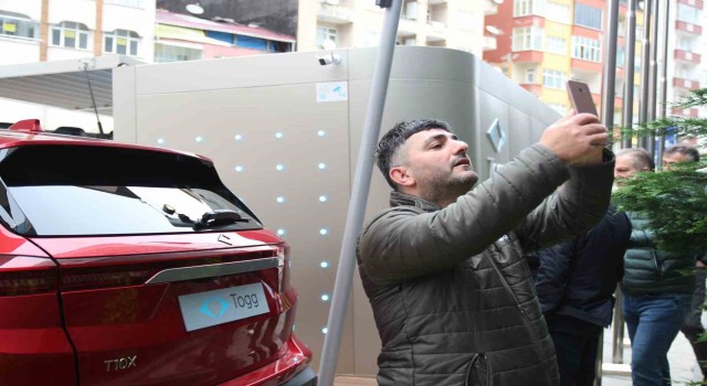 Rizelilerden Türkiyenin gururu Togga yoğun ilgi