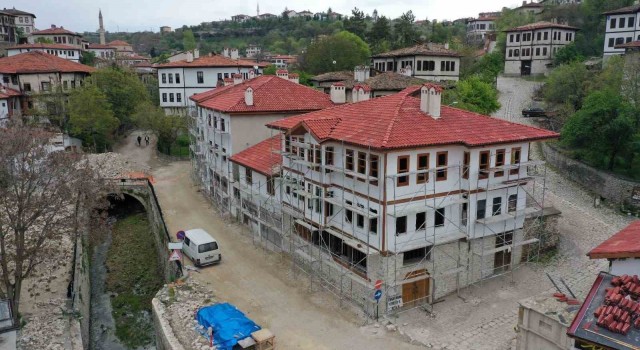 Safranboluda han arkasında çalışmalar hızlandı