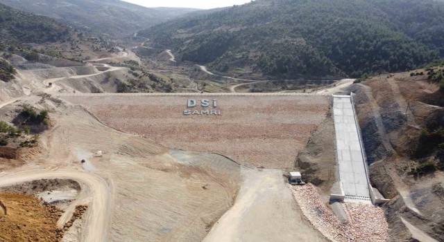 Samrı Barajında su tutulmaya başlandı