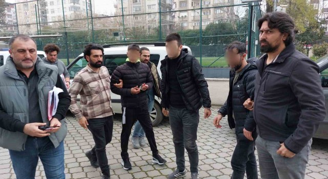 Samsunda silahla yaralanmaya 2 tutuklama