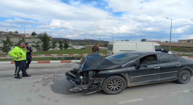 Samsunda trafik kazası: 2 yaralı