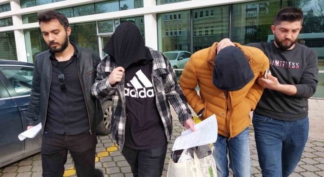 Samsunda uyuşturucu ticaretinden 1i yabancı uyruklu 2 kişi tutuklandı