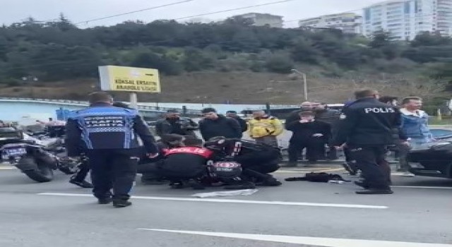 Samsunda yunus polisleri kaza yaptı: 2 yaralı