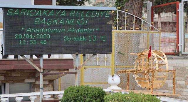 Sarıcakayada imrendiren hava