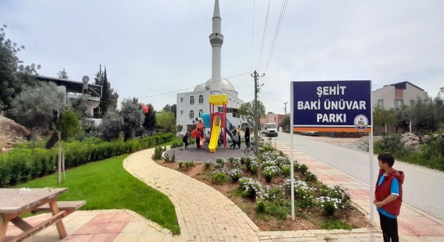 Şehit Baki Ünüvar Parkı çocukların hizmetine sunuldu