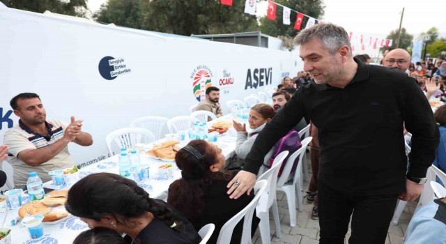 Şileden Antakyaya uzanan gönül sofrası