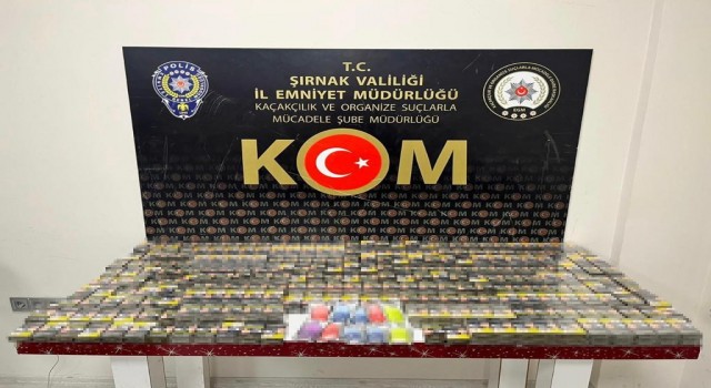Şırnakta asayiş ve kaçakçılık operasyonu: 44 gözaltı