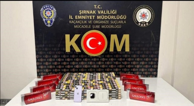 Şırnakta asayiş ve kaçakçılık operasyonu: 56 gözaltı