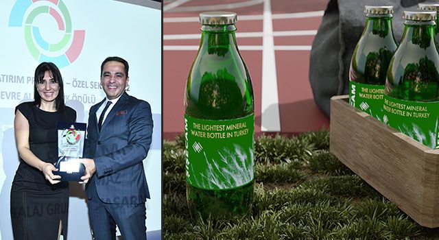 Şişecam’ın Ürettiği En Hafif Maden Suyu Şişesine Çevre Ödülü