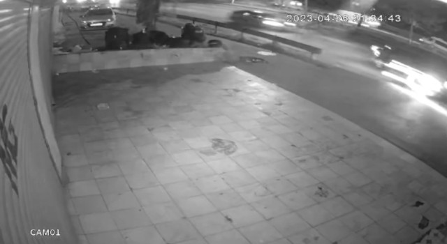 Şişlide 17 yaşındaki motosikletli gencin feci ölümü kamerada
