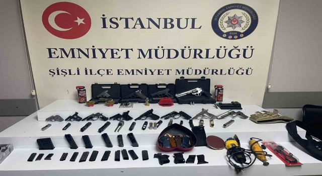 Şişlide silah imalatı yapan şahıs yakalandı