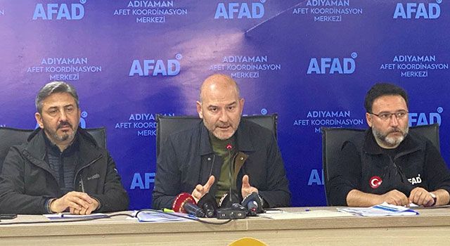 Soylu: “Vatandaşlarımız başlarını sıcak yuvaya koyana kadar onları yalnız bırakmayacağız”