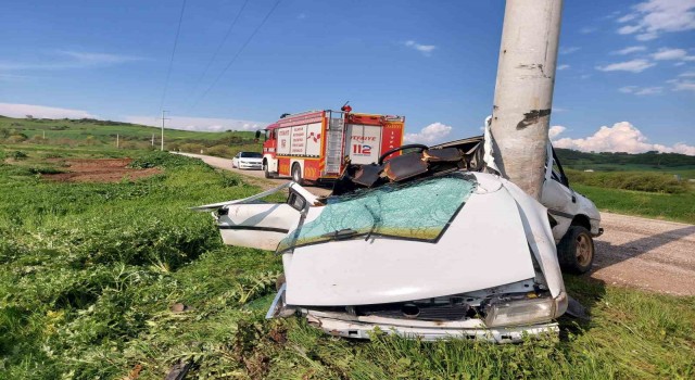 Susurlukta trafik kazası: 1 yaralı