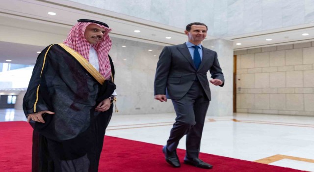 Suudi Arabistandan 12 yıl sonra dışişleri bakanı düzeyinde Suriyeye ilk ziyaret