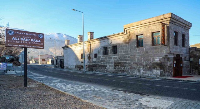 Talasın tarihi hamamına Ramazan ayarı