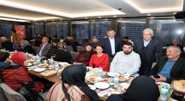 Talasta şehit yakınlarına gönül sofrası